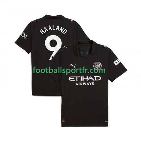 Tenue Manchester City Erling Haaland 9 Exterieur 2025-2026 Maillot de Foot
